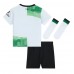 Camiseta Liverpool Visitante Equipación para niños 2023-24 manga corta (+ pantalones cortos)